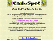 Tablet Screenshot of chilespot.com